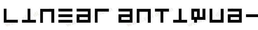 Linear Antiqua字体转换